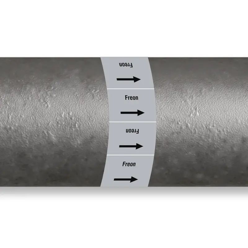 ISO 20560 Rohrmarkierer - Gas