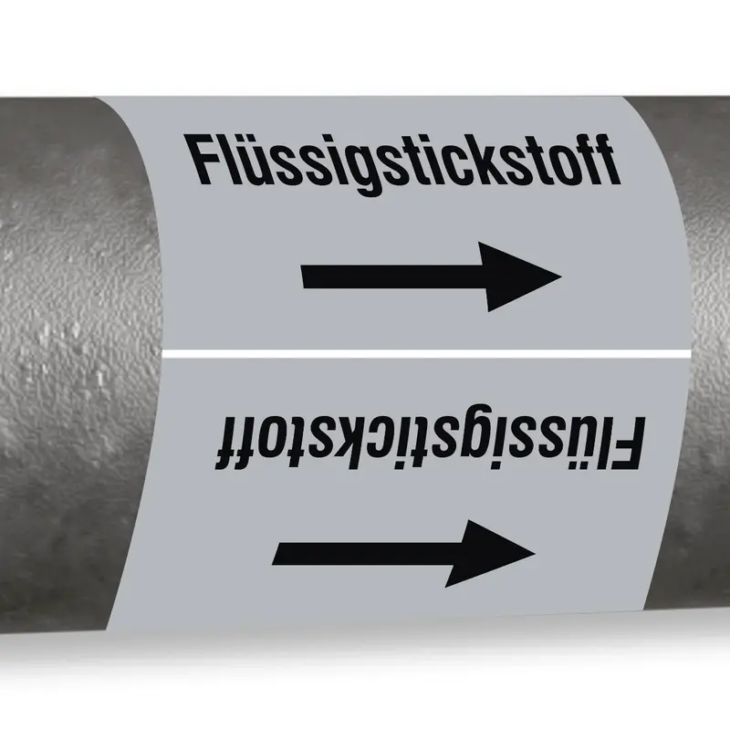 ISO 20560 Rohrmarkierer - Gas