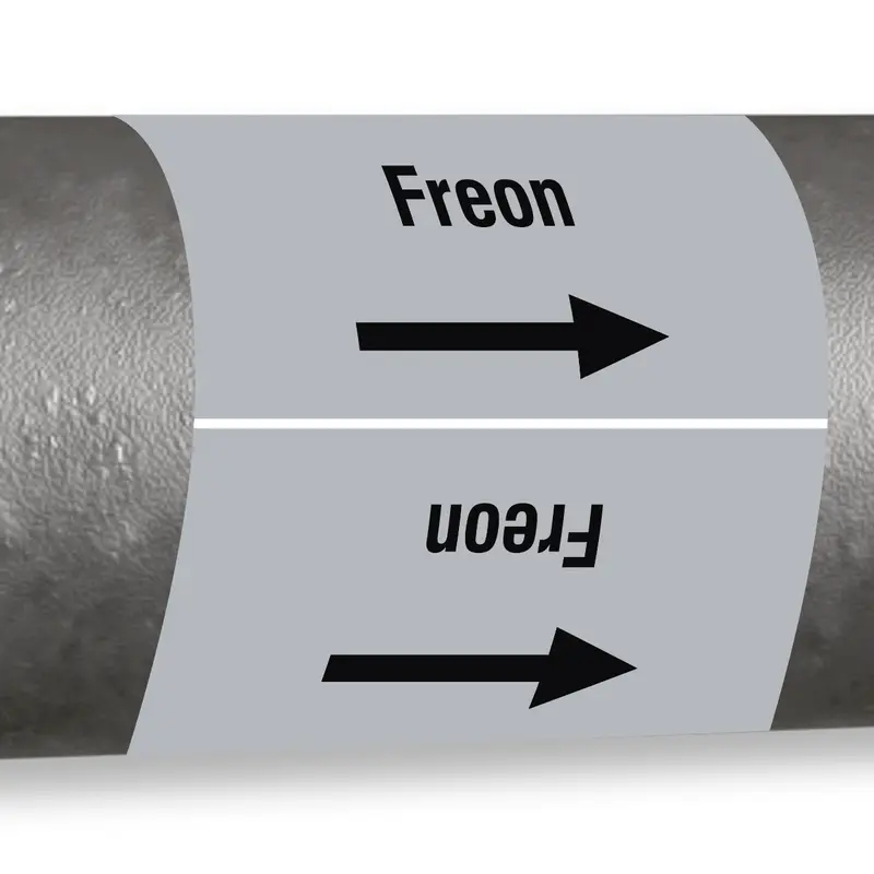 ISO 20560 Rohrmarkierer - Gas