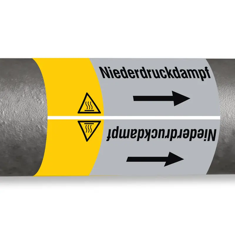 ISO 20560 Rohrmarkierer - Gas