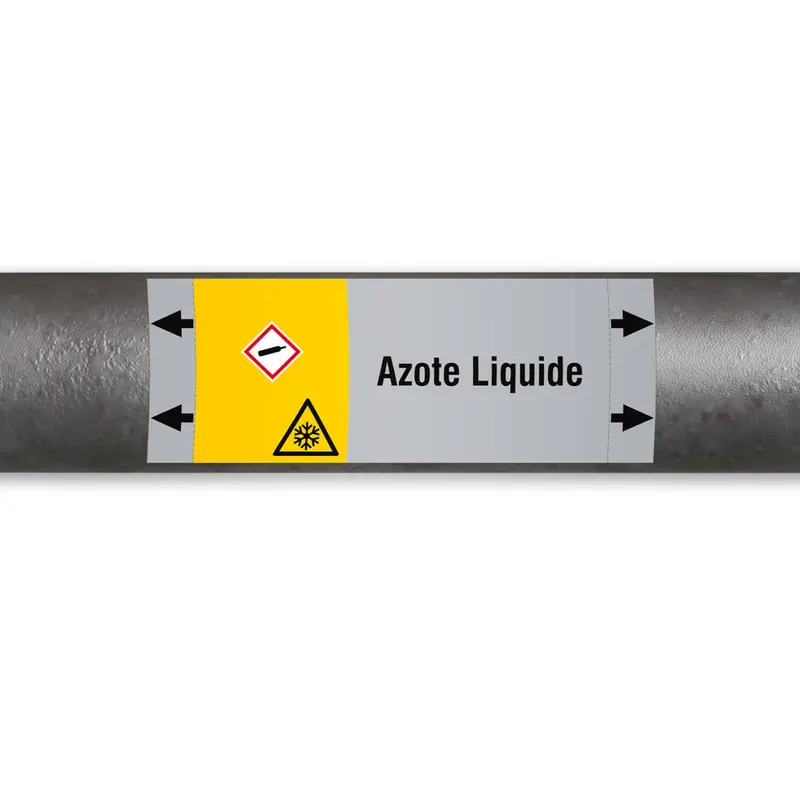ISO 20560 Rohrmarkierer - Gas