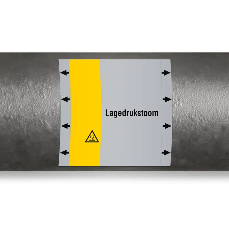 ISO 20560 Rohrmarkierer - Gas