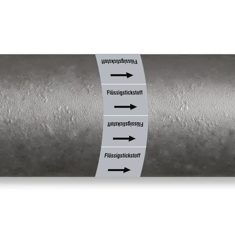 ISO 20560 Rohrmarkierer - Gas