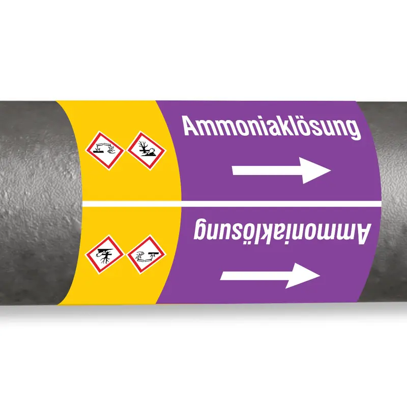 ISO 20560 Rohrmarkierer - Laugen