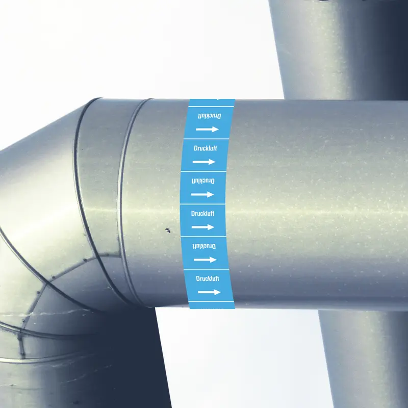 ISO 20560 Rohrmarkierer - Luft
