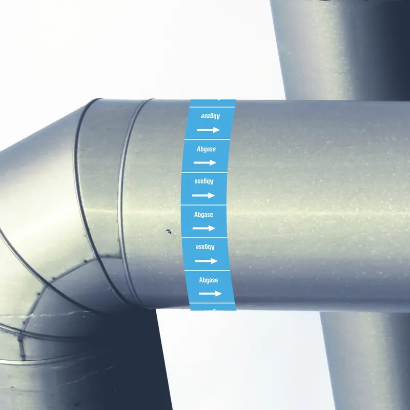 ISO 20560 Rohrmarkierer - Luft