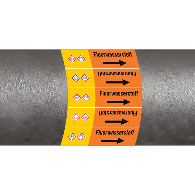 ISO 20560 Rohrmarkierer - Säuren