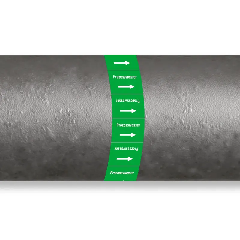 ISO 20560 Rohrmarkierer - Wasser