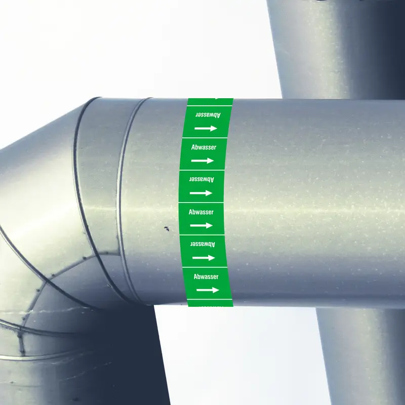 ISO 20560 Rohrmarkierer - Wasser