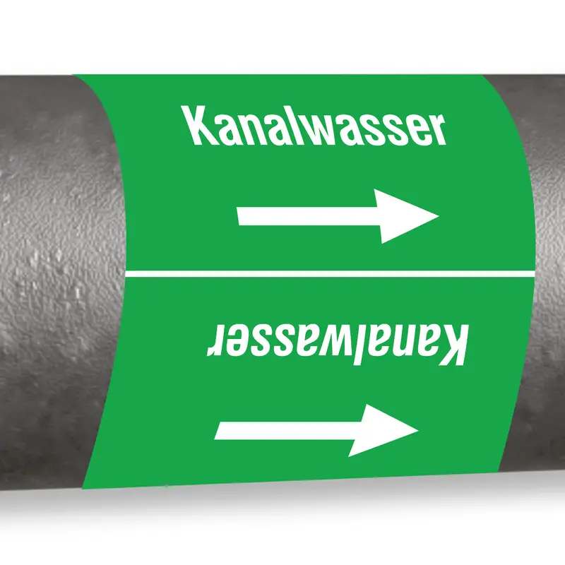 ISO 20560 Rohrmarkierer - Wasser