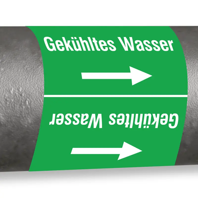 ISO 20560 Rohrmarkierer - Wasser