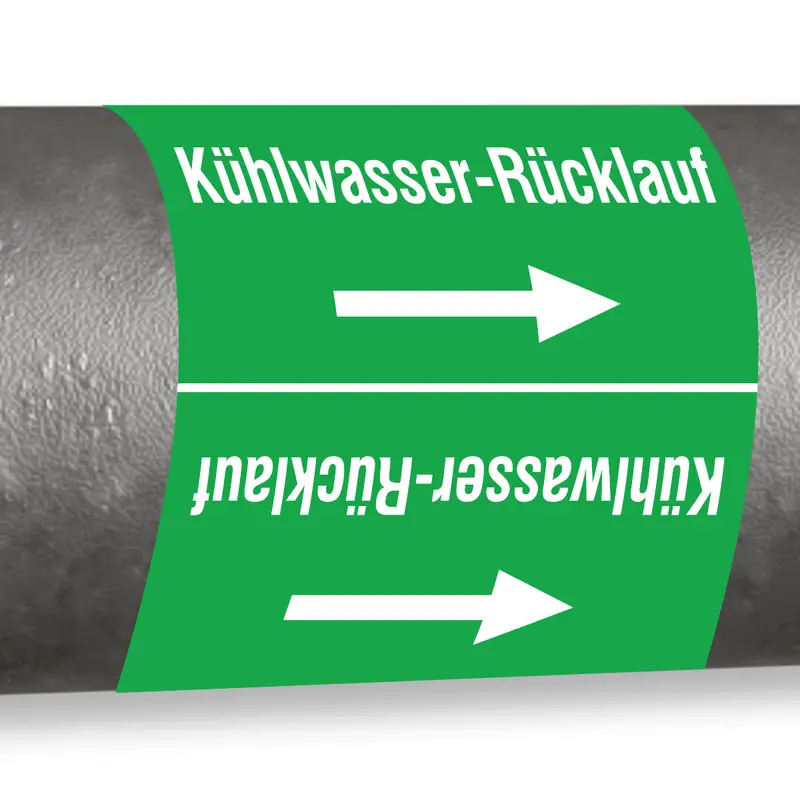 ISO 20560 Rohrmarkierer - Wasser