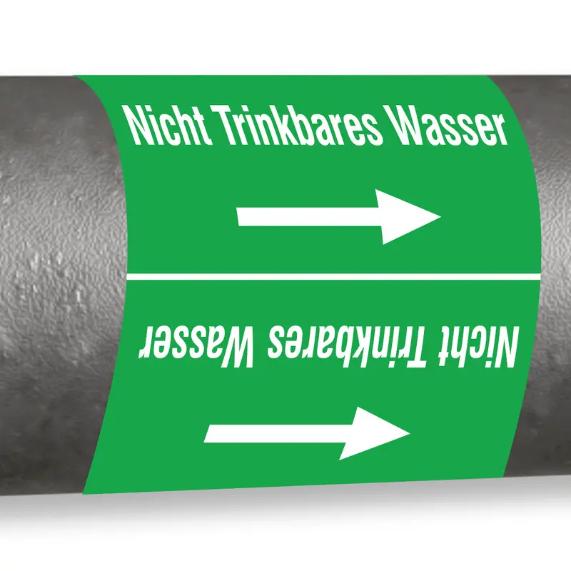 ISO 20560 Rohrmarkierer - Wasser