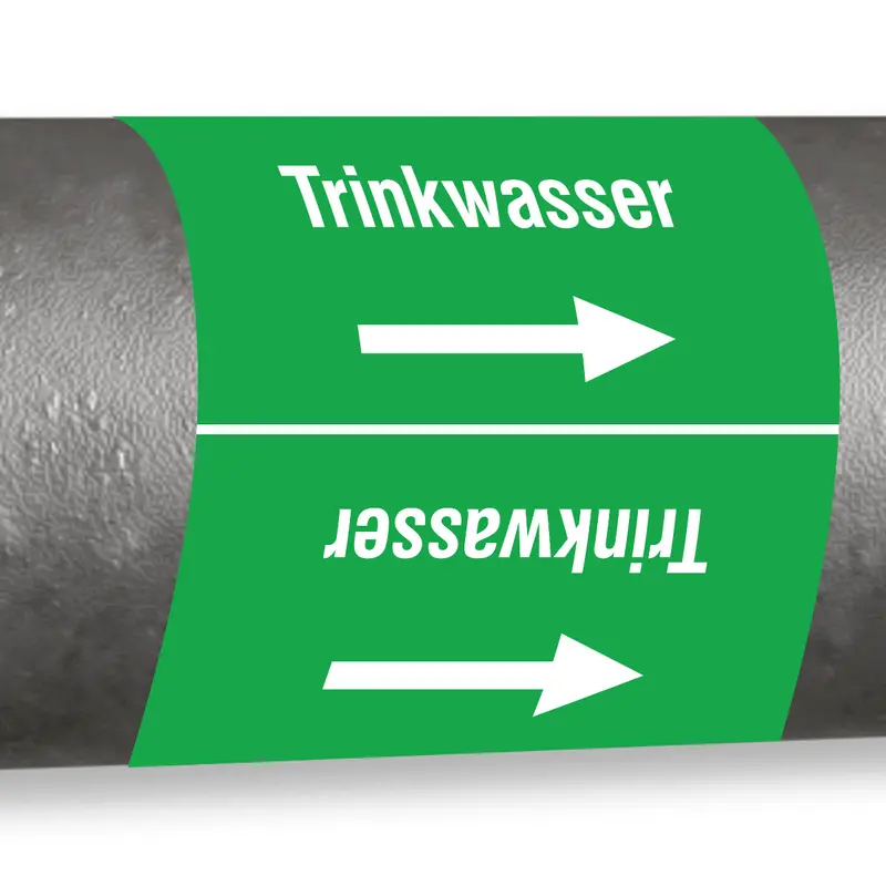 ISO 20560 Rohrmarkierer - Wasser