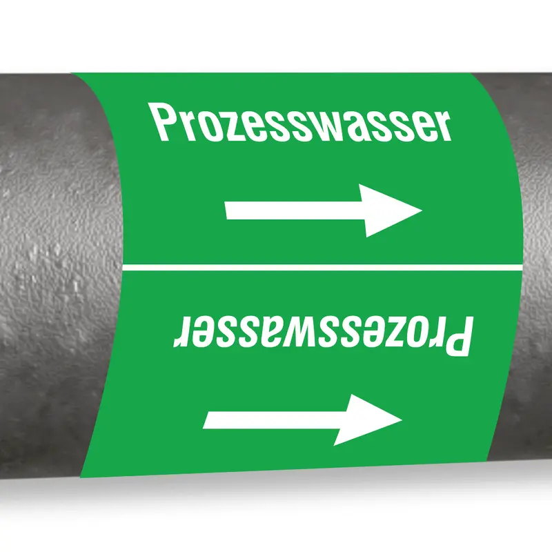 ISO 20560 Rohrmarkierer - Wasser