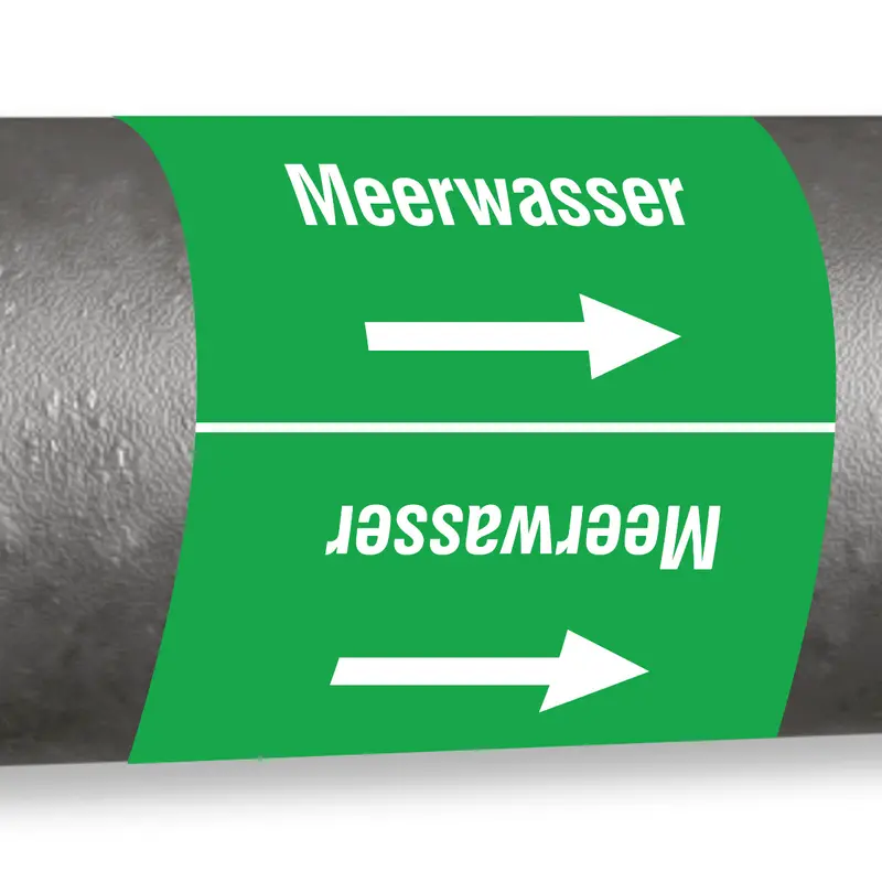 ISO 20560 Rohrmarkierer - Wasser