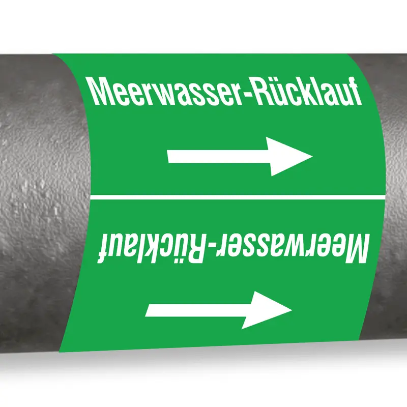 ISO 20560 Rohrmarkierer - Wasser