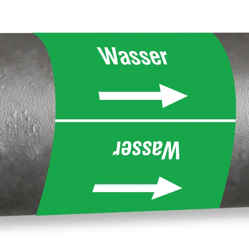 ISO 20560 Rohrmarkierer - Wasser