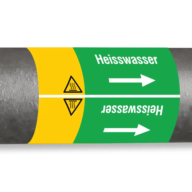 ISO 20560 Rohrmarkierer - Wasser