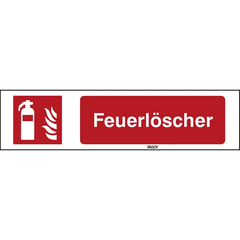 ISO 7010 Zeichen - Feuerlöscher