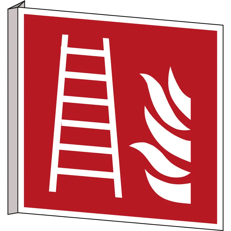 ISO Sicherheitskennzeichnung - Brandschutzleiter