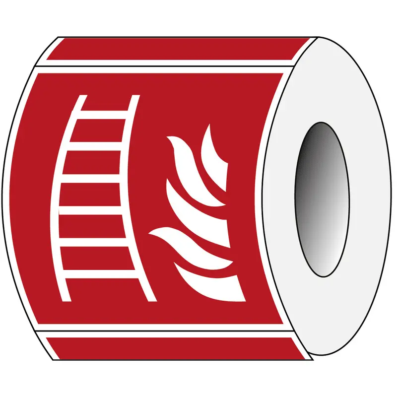 ISO Sicherheitskennzeichnung - Brandschutzleiter