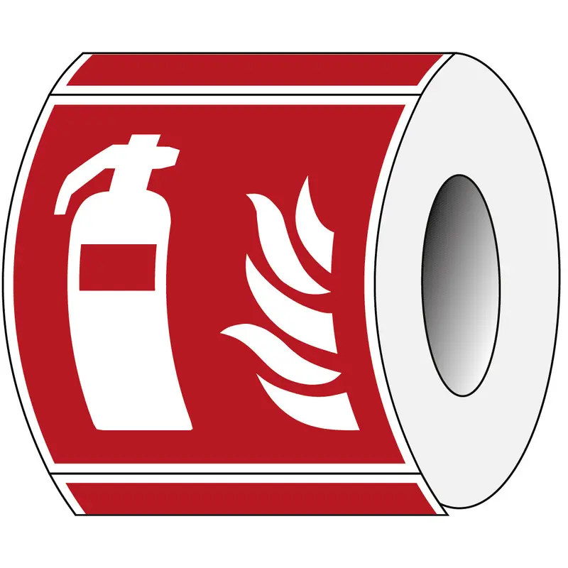 ISO Sicherheitskennzeichnung - Feuerlöscher