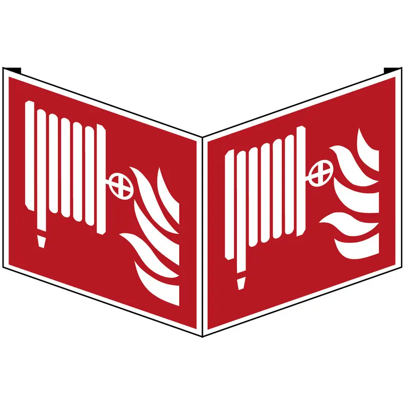 ISO Sicherheitskennzeichnung - Löschschlauch
