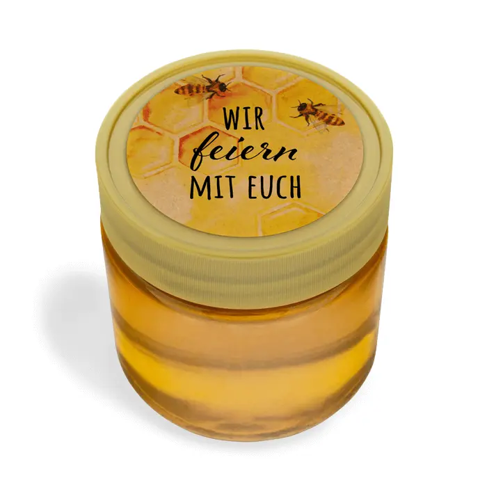 Jubelnde Jule – Deckeletikett 250g (Kunststoffdeckel)