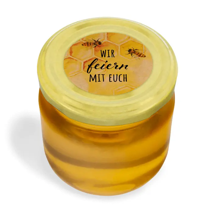 Jubelnde Jule - Deckeletikett 250g (Twist-Off)