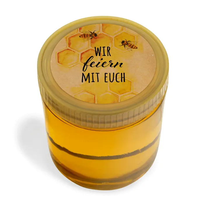 Jubelnde Jule – Deckeletikett 500g (Kunststoffdeckel)