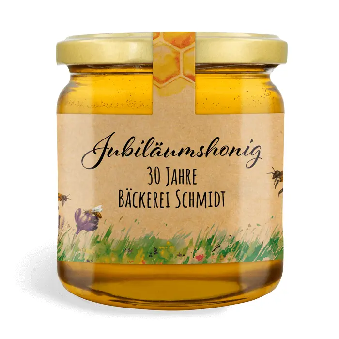 Jubelnde Jule - Etikett mit Gewährverschluss 500g (Twist-Off)