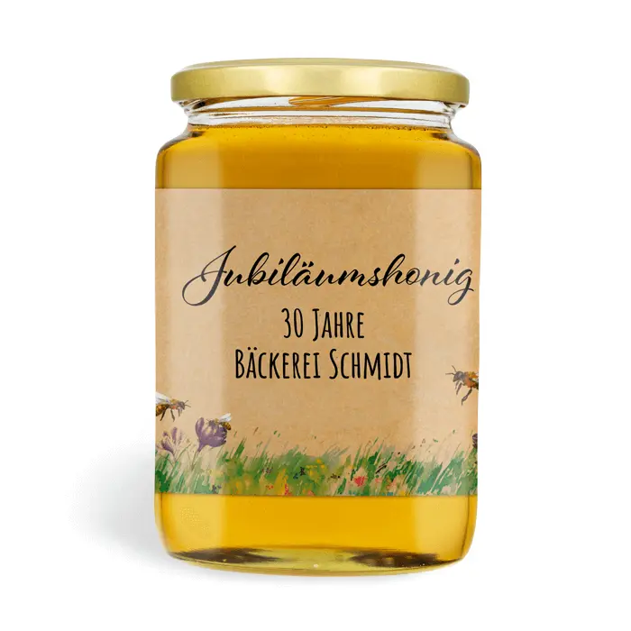 Jubelnde Jule - Rechteckiges Etikett 1000g (Twist-Off)