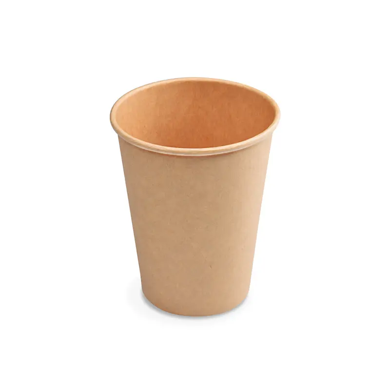 Kaffeebecher Pappe L 300 ml / 12 oz, Ø 90 mm, braun, 800 Stk.