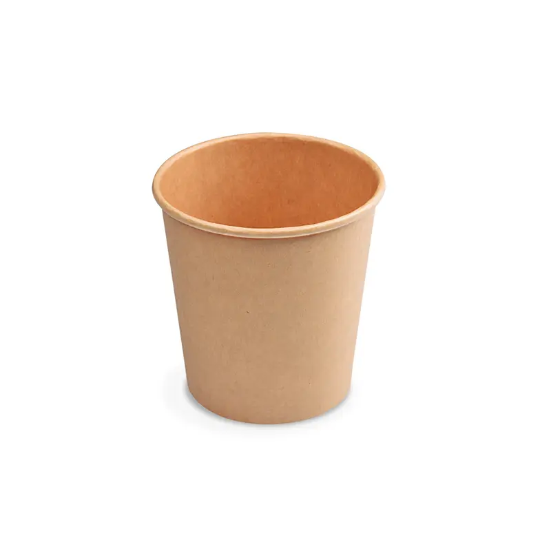 Kaffeebecher Pappe S 170 ml / 7 oz, Ø 73 mm, braun, 1000 Stk.