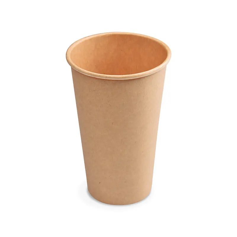 Kaffeebecher Pappe XL 400 ml / 16 oz, Ø 90 mm, braun, 800 Stk.