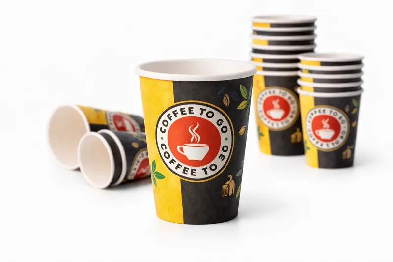 Kaffeebecher To Go 400 ml (16 oz) | Pappbecher für Heißgetränke