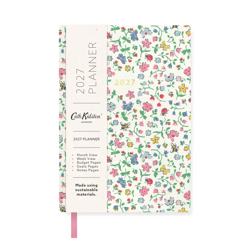 Kalender 2027 Cath Kidston Notizbuch A6 Bienen