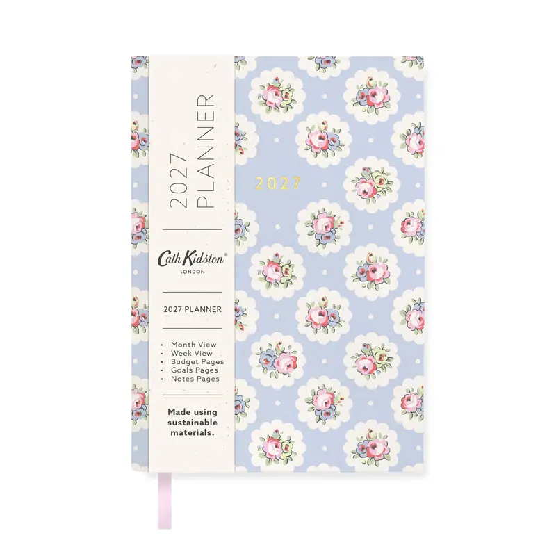 Kalender 2027 Cath Kidston Notizbuch A6 Rosen