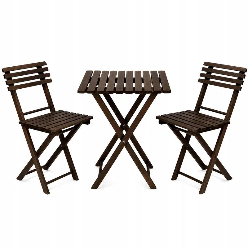 Klappbares Gartenmöbel-Set 3-in-1