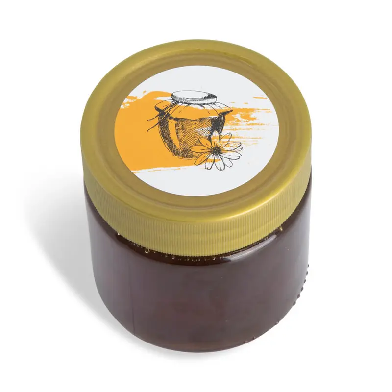Klecksige Katja – Deckeletikett 250g (Kunststoffdeckel)