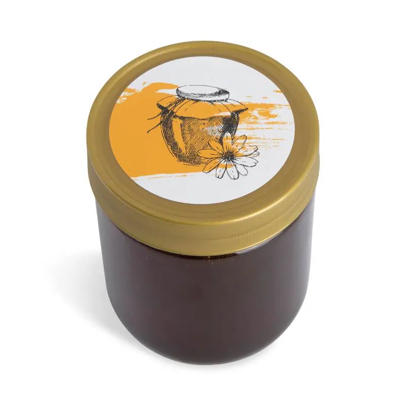 Klecksige Katja – Deckeletikett 500g (Kunststoffdeckel)