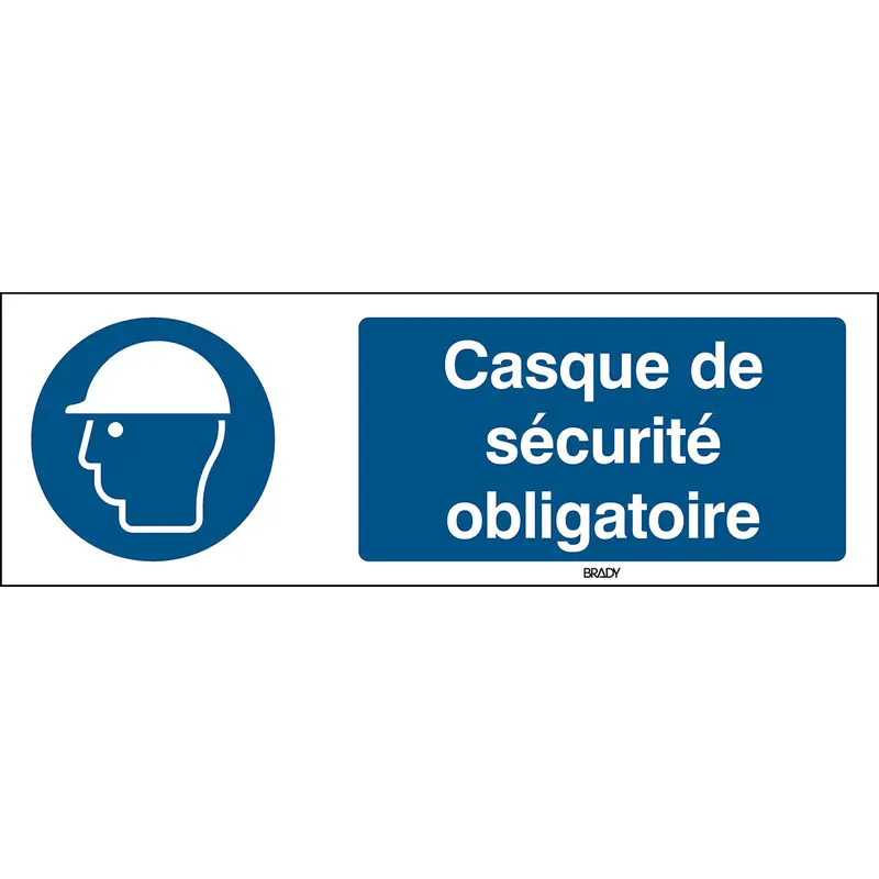 Kopfschutz benutzen - ISO 7010