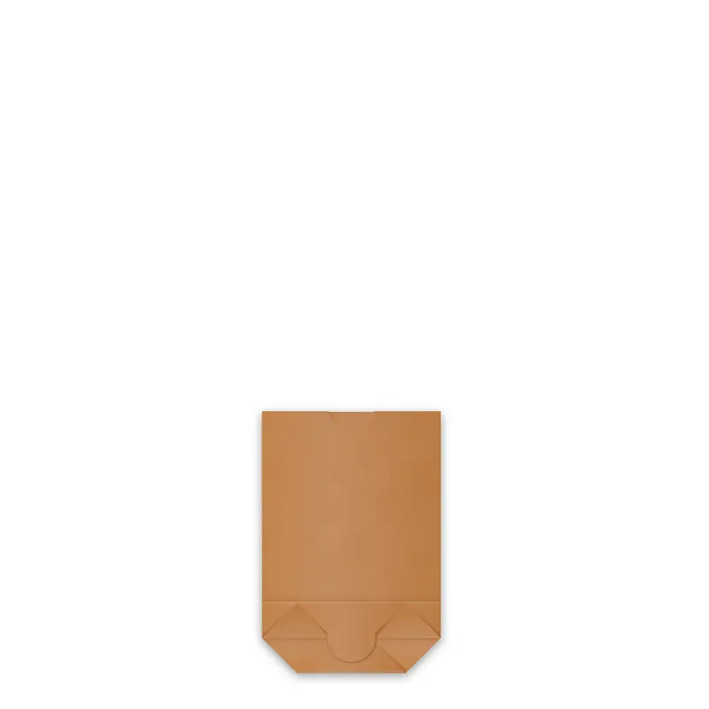 Kreuzbodenbeutel (PAP) kraft 17 x 26 cm `1kg`