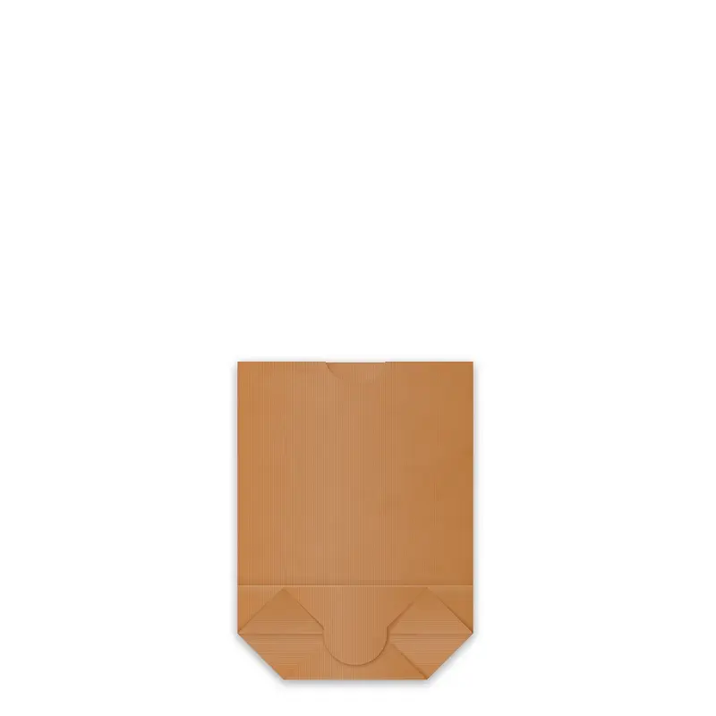 Kreuzbodenbeutel (PAP) kraft 22,5 x 31 cm `2kg`