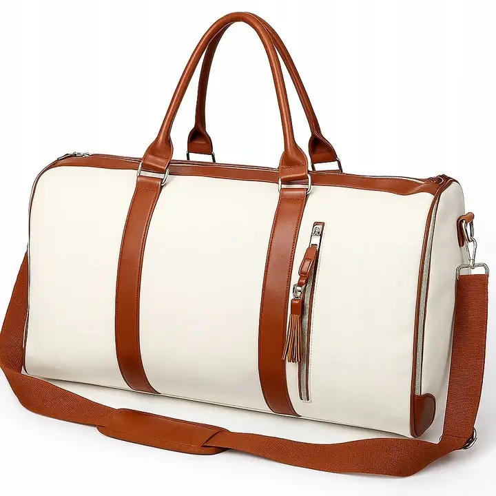 Leder-Reisetasche 2in1