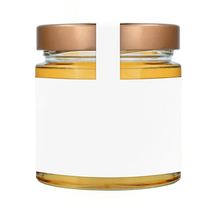Leere Lola – Etikett mit Hexagon Gewährverschluss 500g (Deep-Twist-Off)