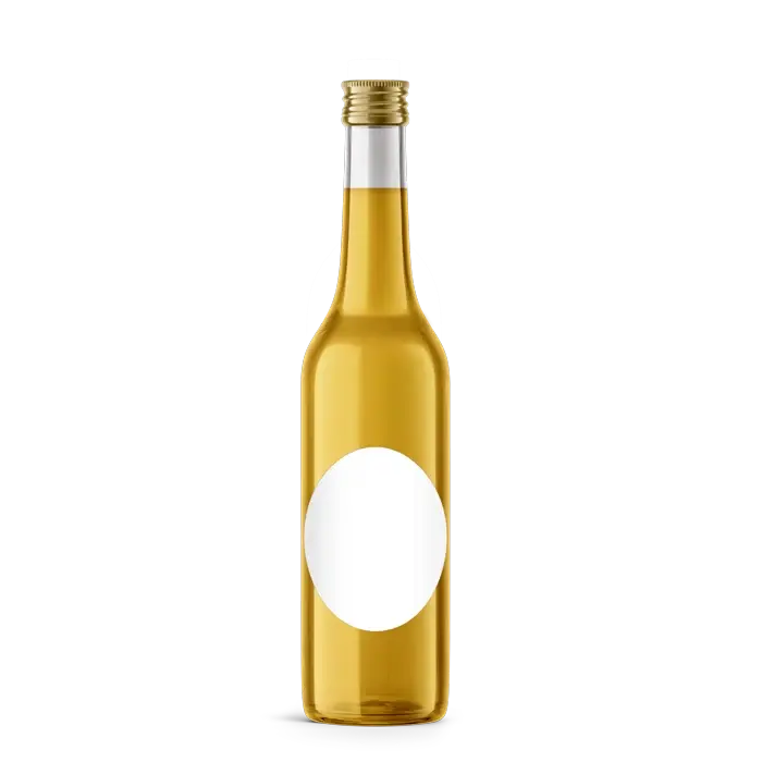Leere Lola – Ovales Flaschenetikett 70x90mm für 500ml Met