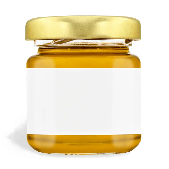 Leere Lola - Rechteckiges Etikett 50g (Twist-Off)