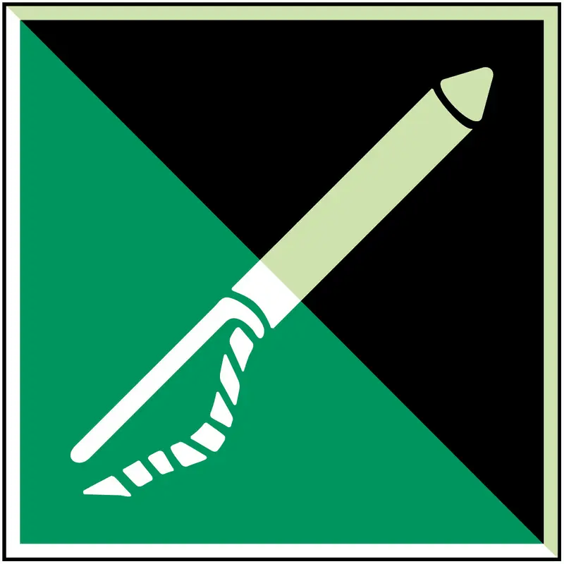 Leinenwurfgerät - ISO 7010